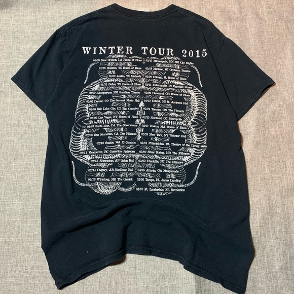 Aeon Wither Tour 2015 black t-shirt - Picture 2 of 6